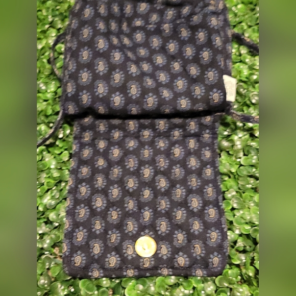 GUC, Vintage Vera Bradley Classic Navy Small Crossbody - Picture 6 of 12